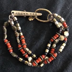 Lucky Brand roach clip bracelet